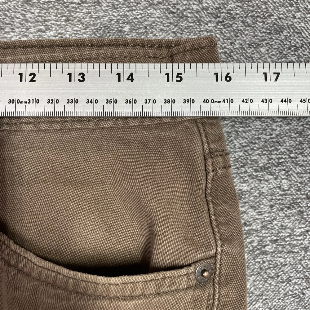 Levi's 512 Jeans Mens 31x30 Slim Taper Brown Stretch Denim Pants